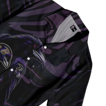 Baltimore Ravens Avian Elegance Hawaiian Shirt