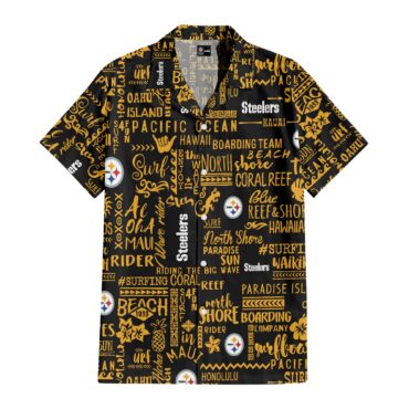 Pittsburgh Steelers Classic Surfing Hawaiian Shirt