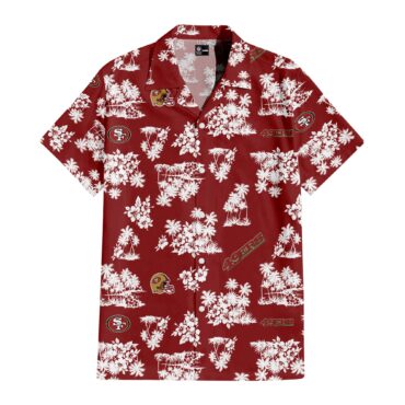 San Francisco 49ers Coastal Paradise Hawaiian Shirt