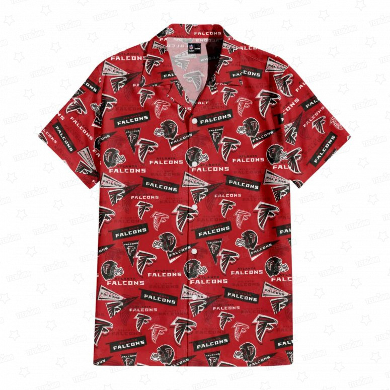 Atlanta Falcons Airborne Aviators Hawaiian Shirt