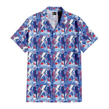 Buffalo Bills Retro Bolts Hawaiian Shirt