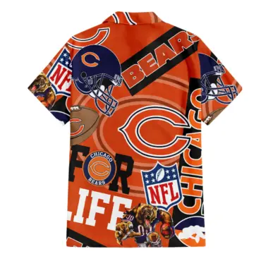 Chicago Bears For Life Hawaiian Shirt