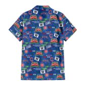 Chicago Cubs Wrigley Field Hawaiian Shirt Back - TeeAloha