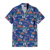 Chicago Cubs Wrigley Field Hawaiian Shirt Front - TeeAloha