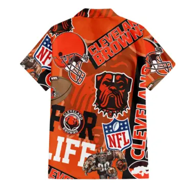 Cleveland Browns For Life Hawaiian Shirt