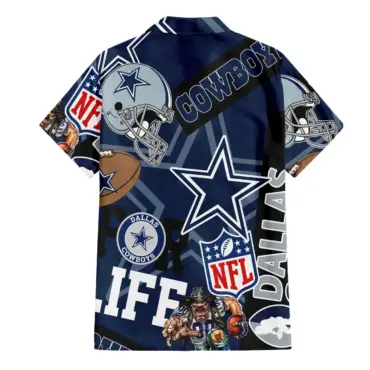 Dallas Cowboys For Life Hawaiian Shirt