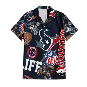 Houston Texans For Life Hawaiian Shirt