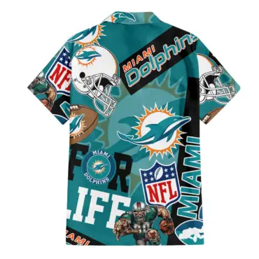 Miami Dolphins For Life Hawaiian Shirt