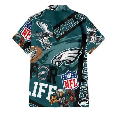 Philadelphia Eagles For Life Hawaiian Shirt