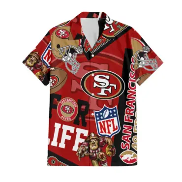 San Francisco 49ers For Life Hawaiian Shirt
