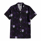 Hawaiian Shirt Front Sacramento Kings - TeeAloha