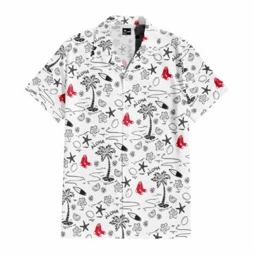 Boston Red Sox Aloha Paradise Hawaiian Shirt