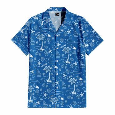 Los Angeles Dodgers Aloha Paradise Hawaiian Shirt