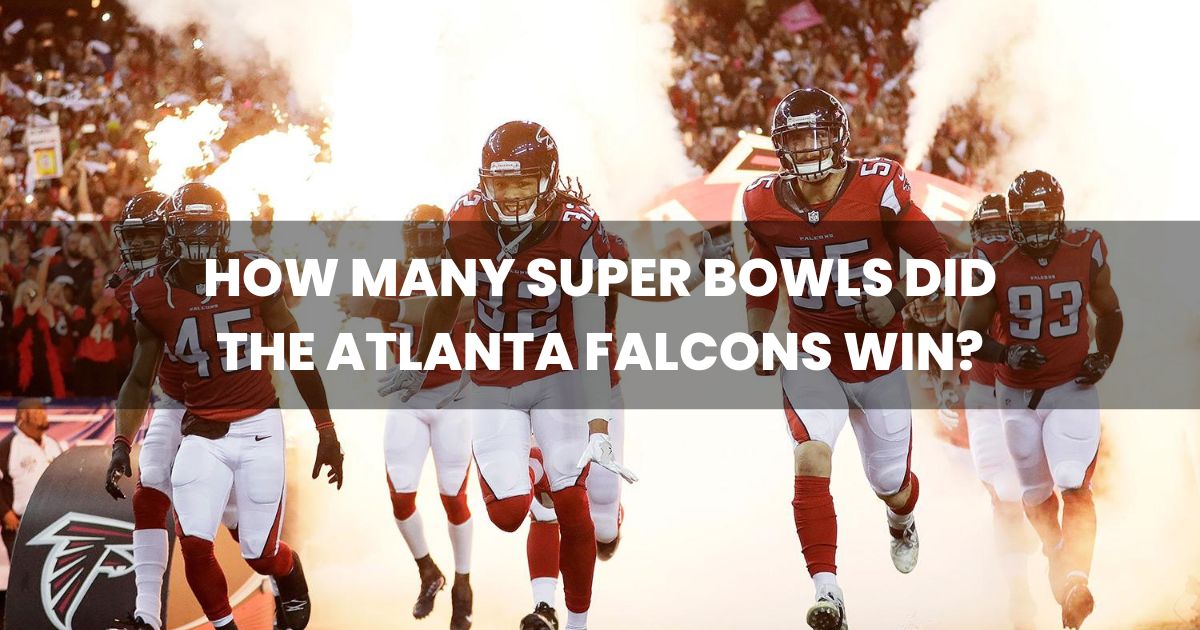 How Many Super Bowls Did The Atlanta Falcons Win?